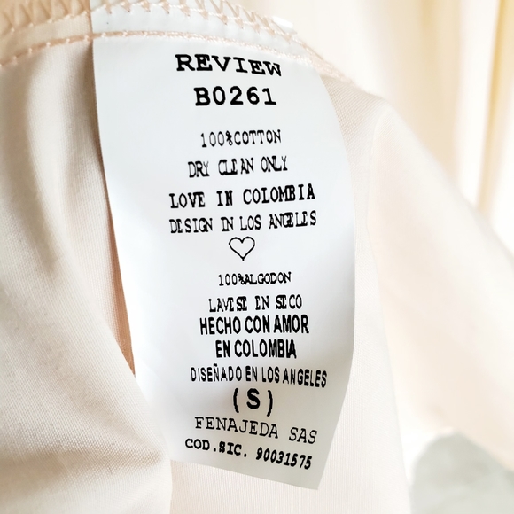 REVIEW boho tie back top S - Picture 7 of 8